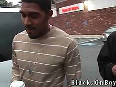 Black Dude Picks Up Cute White Guy 1